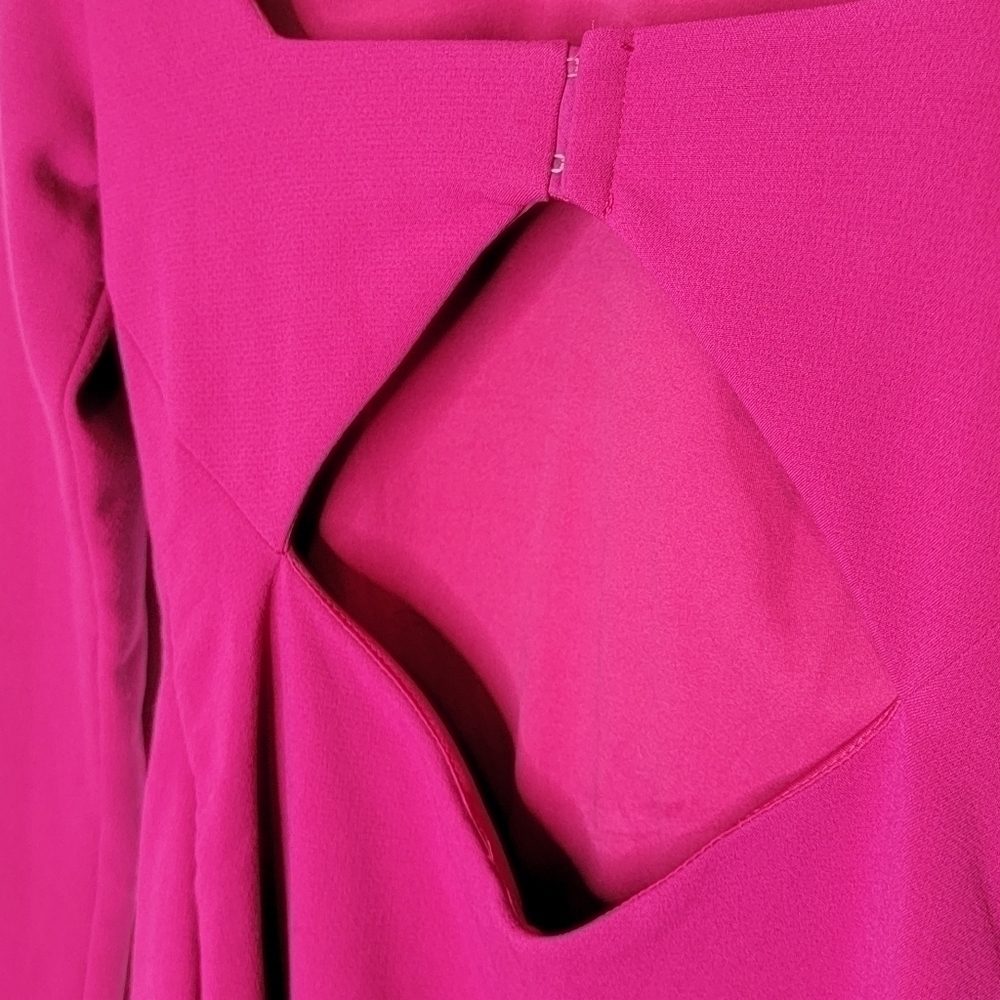 Zara Fuchsia Long Sleeve Dress - Picture 13 of 15